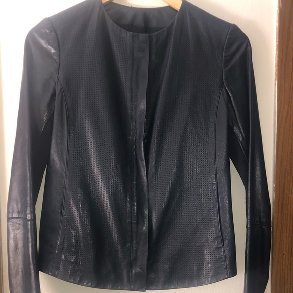 Vince leather jacket - Picture 3 of 7